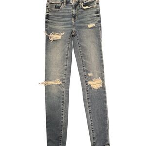 American Eagle Next Level Ripped High Waisted Jegging 2